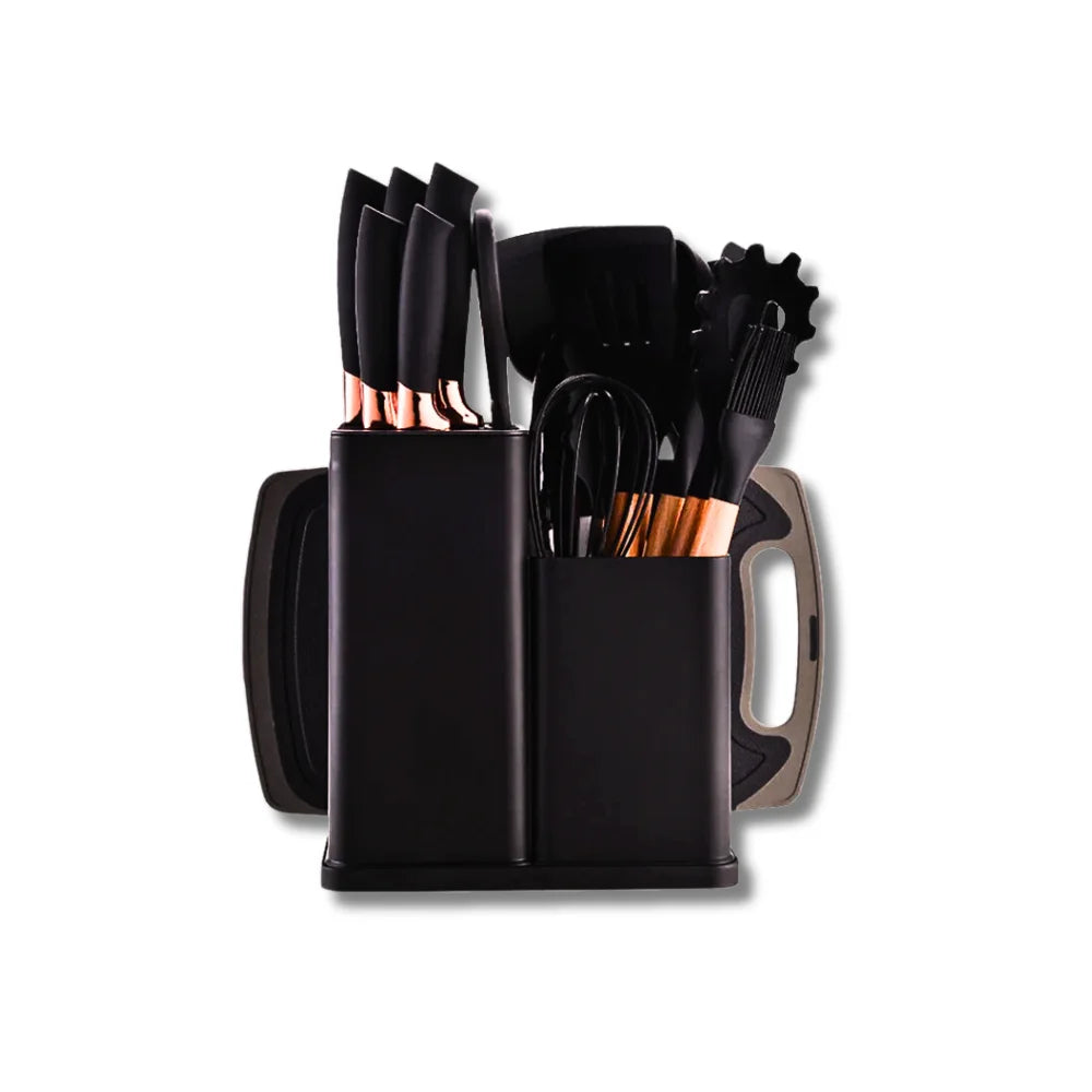 Kit Completo com 19 Utensílios Essenciais para Cozinha - Minz